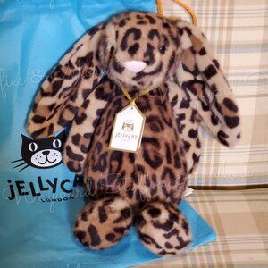 Jellycat Authentic Cobblehop Bunny Plush w/Dust Bag Ruby Cruiser Exclusive NEW